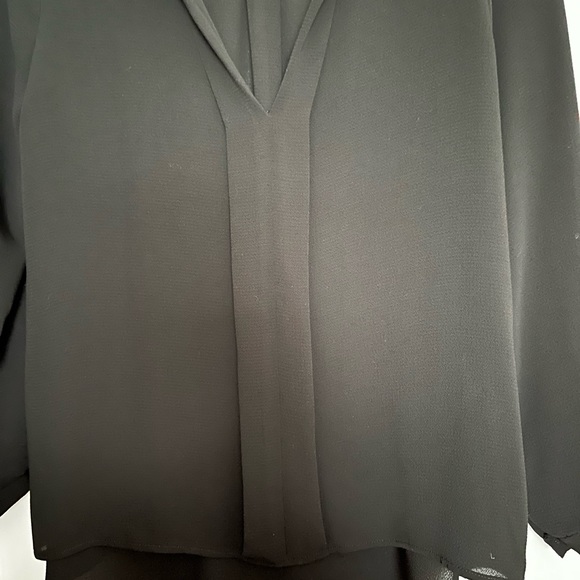 LUMINA BLACK BLOUSE LONG SLEEVE - Picture 9 of 9